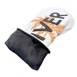 Palm Tree Style Golf Wood Headcover 1pc Golf Driver Headcover 3 Wood Headcover Hybrid Rescue Headcover Head Cover or Golf Headcovers Set 1 3 H (One Set (DR+3-Wood+HY))