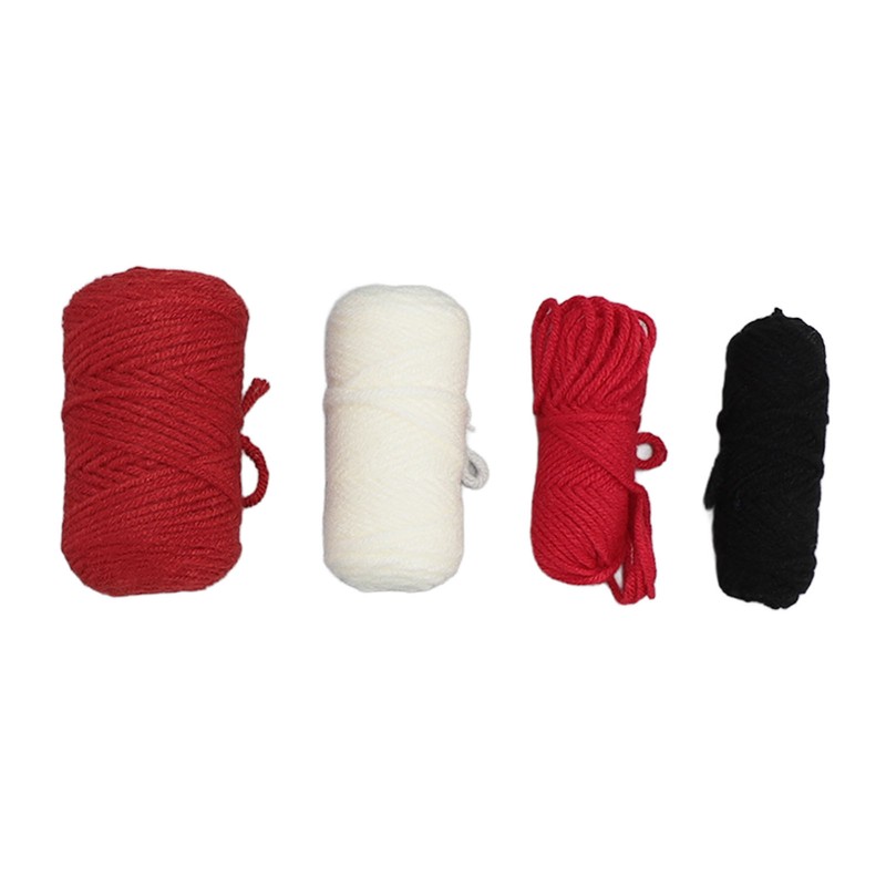 Animal Crochet Kit DIY Hand Knitted Ornament Cute Fox Doll