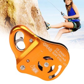 Anti-Fall Self Locking Climbing Rope Grab, Rope Grab, Al-mg Alloy Safety Rope Protector Rock Climbing