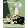 Electric Breast Pump Automatic Strong Suction Double Sided, Portable, Quiet