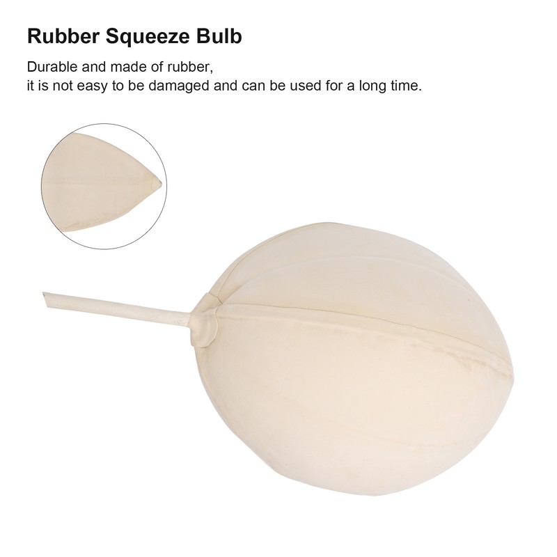 2Pcs Rubber Squeeze Bulb Sampling Bladder Experimental Equipment for Laboratory
