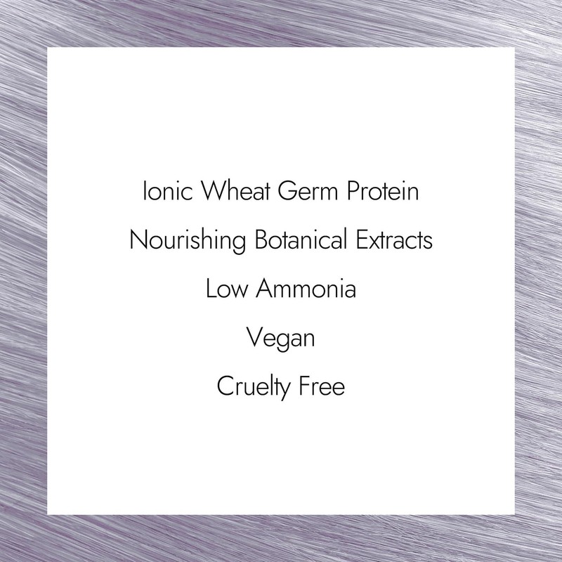 ion Permanent Creme Hair Color 7SPHM Silver Pearl, Vegan, Cruelty