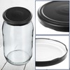 KADAX Screw Lids fi82mm Twist Off Lids Set Metal Replacement