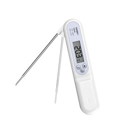 LUYING Digital Folding Rooster Digital Instant Read Meat Thermometer for Grilling, Waterproof, Kitchen Food Thermometer, Calibration -30 - 300 °C Measure, For Temperature Measurement of Fried Foods,