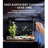5 Gallon Fish Tank Aquarium Kit with Filter, LED Light