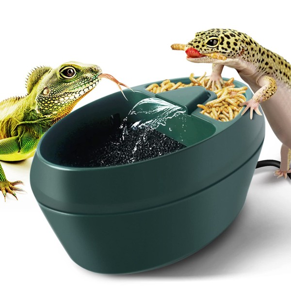 MYGIIKAKA Reptile Drinking Water Fountain Chameleon Accessories Automatic Circulation System