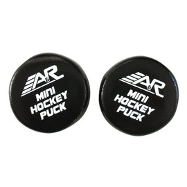 A&R Sports Mini Foam Hockey Pucks (Pack of 2)