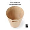 Umbra Woodrow 2 Gallon Modern Wooden Trash Can, Wastebasket, Garbage