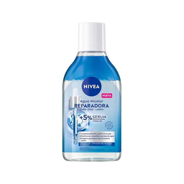 Nivea Agua Micelar Reparadora con Sérum 400 ml Día y