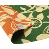 Sanyo Shoji 14-054112 Kyoto Double-Sided Hospitality Furoshi, Medium Width Orange,
