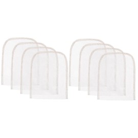 FOMIYES 8pcs Lace Wig Net for Diy Wig Making Soft Lace Material for Frontal Closures Deep