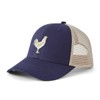 Life is Good Chicken Trucker Clean Hat, Darkest Blue, One