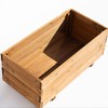 ScienGarden Wooden Garden Bed Planter Box - 31.5Wx15.75Dx12.6H Inch Outdoor