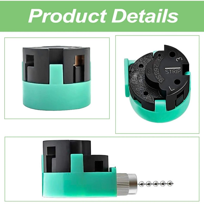 ZING EAR Pull Chain Ceiling Fan Switch 4 Wire 3