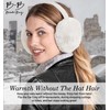 Brook + Bay Fleece Earmuffs - Cuddly and Foldable Earmuffs,