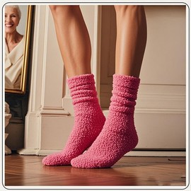 60th Birthday Gifts for Mom Nana 60 Th Birthday Presents for Women Aunt Friends Funny 60th Bday Gifts for Grandma Mother 60 Year Old Bday Socks for Women Cousin Sister Soft Fuzzy Socks Cotton