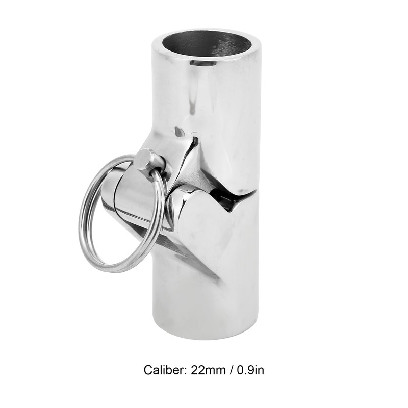 Marine Boat Pipe Connector Stainless Steel Folding Swivel Coupling Tube