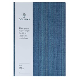 Collins Edge Ruled Notebook, Size A5, Green