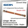 Vehicle Regulator 30 mbar + Hose 40 cm, Caravan, Motorhome,