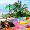Pack of 8 Inflatable Palm Trees Coconut Tree Set, Hawaii