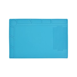 Soldering Mat, Soldering Pad, Work Repair Mat, Soldering Station Mat, Work Solder Station Pad, Ideal for Cell Phone Repair and Circuit Board Repair, Soldering Electronic Components, 230mm x 340mm