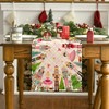Pink Nutcracker Christmas Table Runner Pink Nutcracker Table Cover New