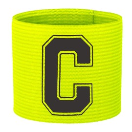 55 Sport Football Adult & Junior Captain's Armband - Adult - Yellow