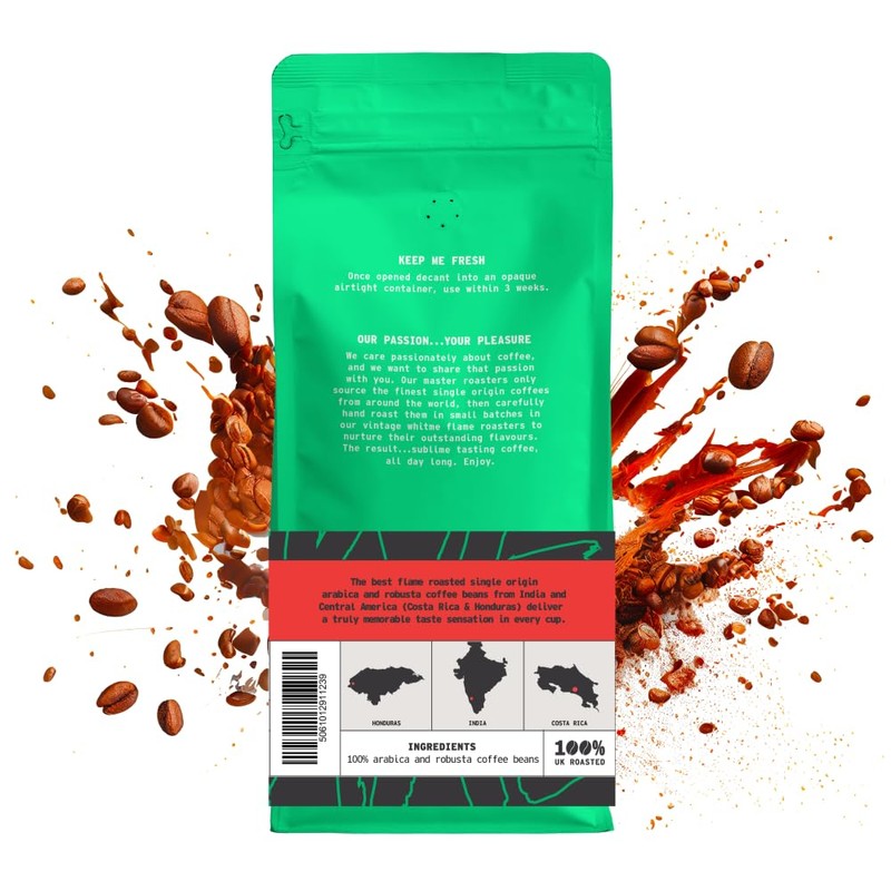 Coffee Ground for Cafetiere, 227g Bag Dolce Vita Blend Ground