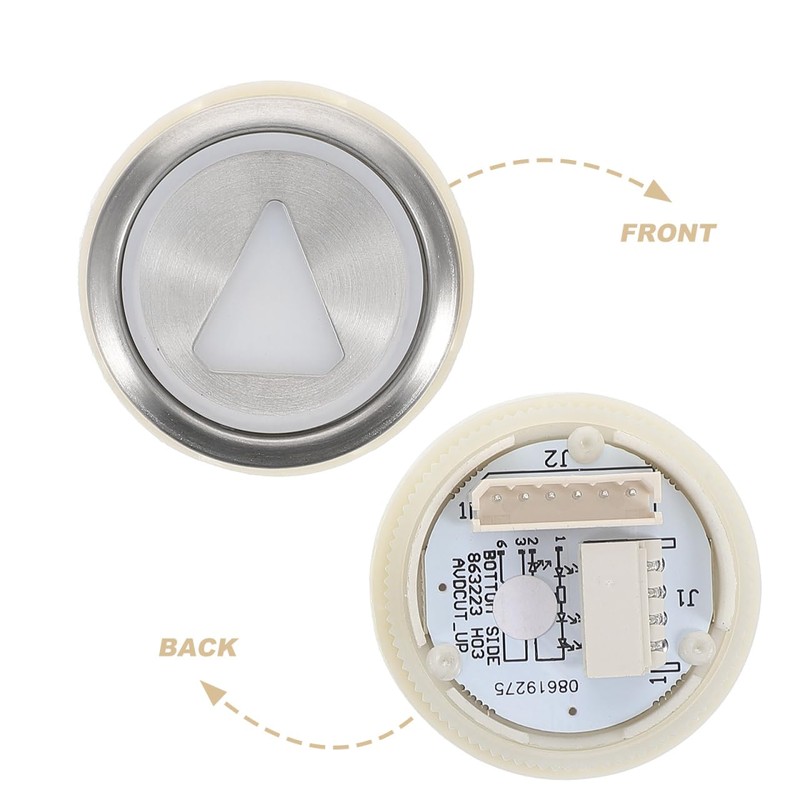 GLEAVI Elevator Spare Parts 2 Pack Elevator Alarm Button Warning