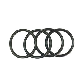 Boxonly 50 PCS O Rings Nitrile Rubber Round O-Rings Seal Grommets 84mm OD 80mm ID 2mm Width Metric Sealing Washer O-Ring Gasket Black
