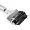 High Grade Stainless Steel Noodle Lattice Roller Dough Cutter for