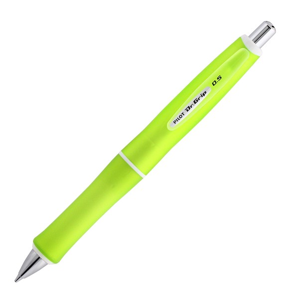 Pilot Dr. Grip G-Spec Frost Color Shaker Mechanical Pencil - 0.5 mm, Frost Green Body (HDGS-60R-RG)