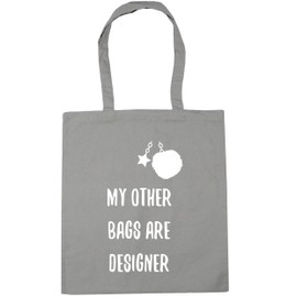 Hippowarehouse My other bags are designer Tote Shopping Gym Beach Bag 42cm x38cm, 10 litres