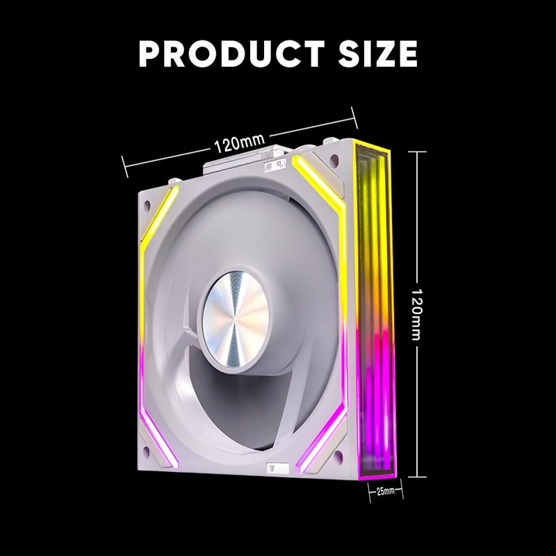 Jungle Leopard PC Fan JM-V2 RS 120 Infinity Mirror Module