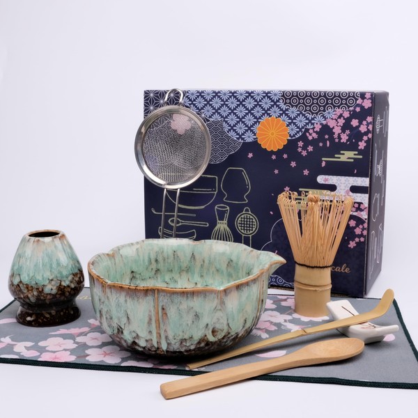 Joyscale Matcha Whisk Set, Matcha Set Whisk And Bowl, 8