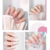 RafnaLina 12 Unidades De Gel De Polietileno Para Extensiones De