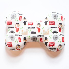 Pet London British Squeaker Bone Dog Toy-Full size squeaky insert (London)