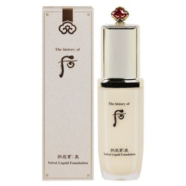 The Whoo Gongjinhyang Mi Velvet Liquid Foundation No. 23 / 더후 공진향 미 벨벳 리퀴드 파운데이션 23호