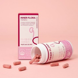 New Origin 뉴오리진 여성 요로건강 이너플로라 크랜베리(30일분) New Origin Women's Urinary Health Inner Flora Cranberry (30 Days Supply)