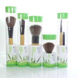Beauty 360 Bamboo  Brushes Natural Wood Handle  PICK YOURS; foundation,blu - LOT OF 1 ITEM IN; BAMBOO FOUNDATION BRUSH