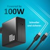 100W USB C Netzteil, Basicvolt Ladegerät USB C Schnellladegerät kompatibel