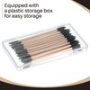 Leriton 45 Pcs Sanding Sticks Double End Matchsticks Sanding Twigs