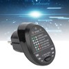 ST02D Electric Socket Tester Circuit Polarity Detector Mains Fault Checker