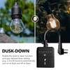 BN-LINK Outdoor Light Timer, Dusk to Dawn Light Sensor Timer,