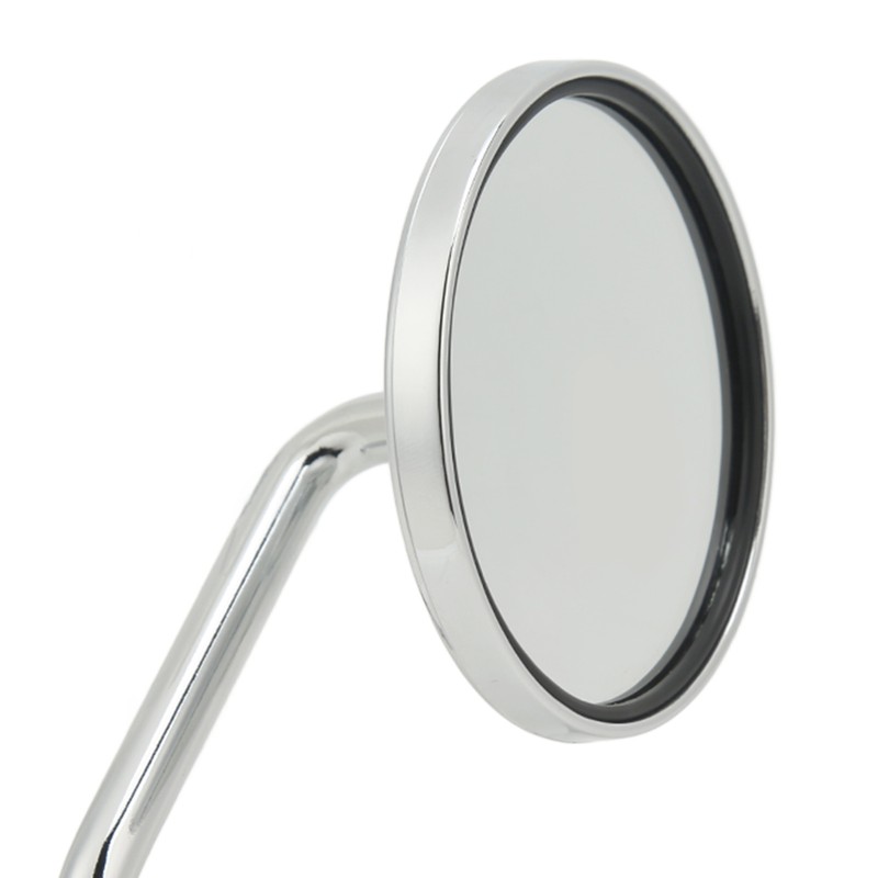 Universal Rear View Mirror 3.4in Wide Vision Handlebar Rear View