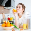 Eowppue 9 Pcs Orange Peeler Tools Multifunctional Creative Make Juicy