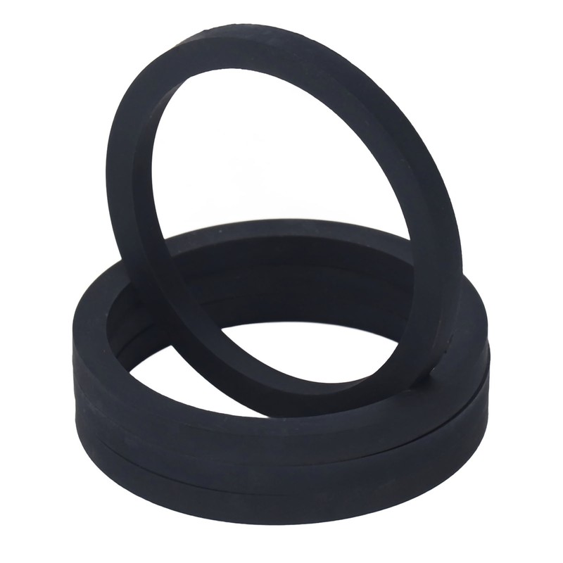 4 Pcs Silent Crossover Rings Rubber Shock Absorber Silencer Ring