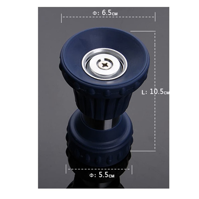 Joasaca 1 Piece Fire Hose Nozzle Heavy Duty Fireman Style