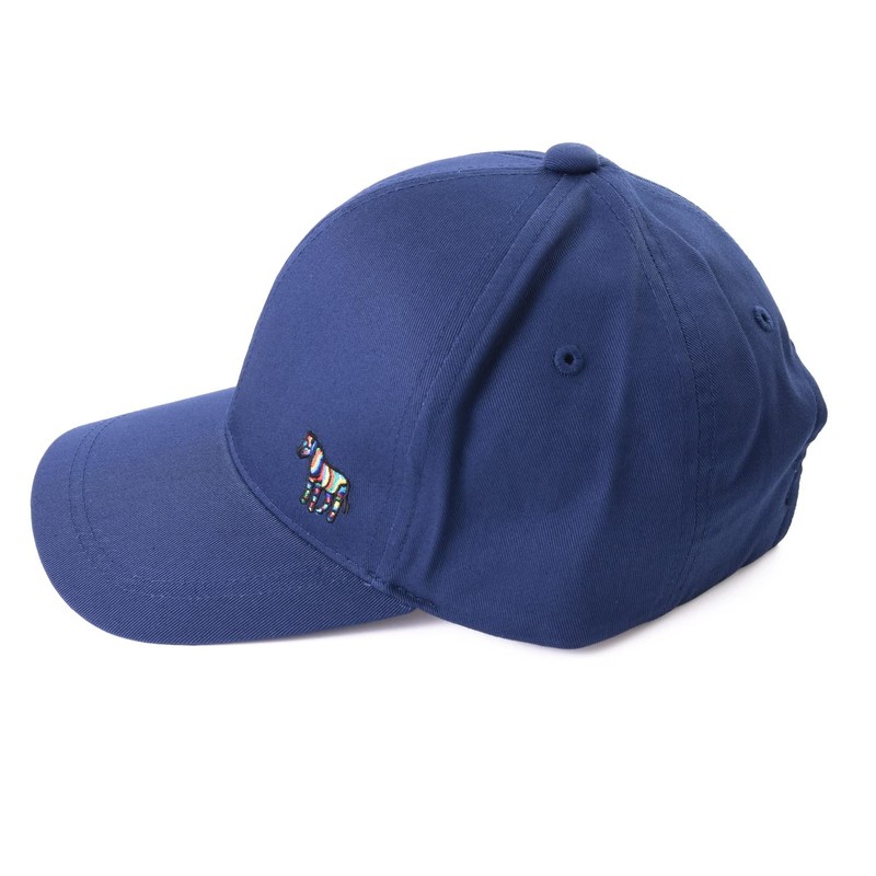 Paul Smith Zebra One-Point Baseball Cap, navy