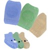 Anti-Slip Baby Knee Pads and Socks Set for Crawling and Walking (6 Pairs, 6-18 Months) I Toddler Socks with Grippers and Crawling Knee Pads for Infant Boys Girls (Boys)